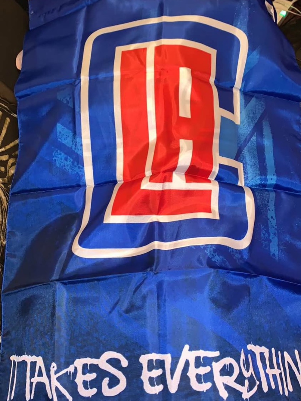 LA Clippers Flag 36x27 inches Rare!!!